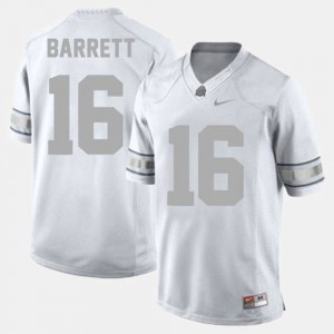 J.T. Barrett OSU Jersey College Football #16 Mens White 486226-151