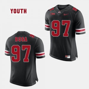 Youth(Kids) Black College Football #97 Joey Bosa OSU Jersey 305661-962