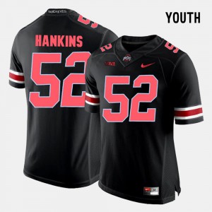 College Football For Kids #52 Johnathan Hankins OSU Jersey Black 492801-264
