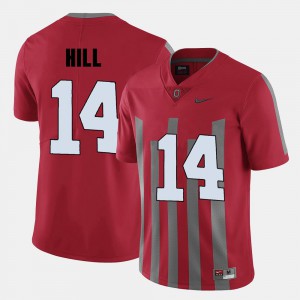 For Men #14 Red K.J. Hill OSU Jersey College Football 326921-293