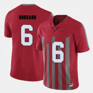 Sam Hubbard OSU Jersey For Men's Red #6 College Football 808847-590