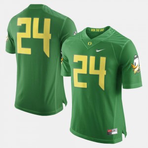 Green College Football Men's Oregon Jersey #24 501055-183
