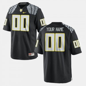 College Football Oregon Customized Jerseys For Men's Black #00 684992-325