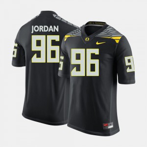 Black For Men #96 College Football Dion Jordan Oregon Jersey 818789-100