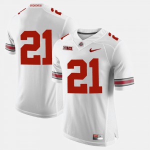 #21 White Parris Campbell OSU Jersey Alumni Football Game Mens 785046-539