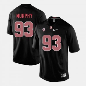 #93 Trent Murphy Stanford Jersey College Football Black Mens 977746-195