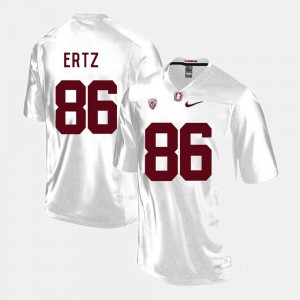 #86 Zach Ertz Stanford Jersey College Football White For Men's 522701-408