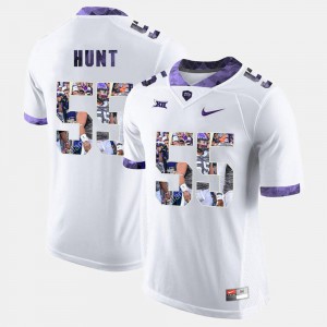 Joey Hunt TCU Jersey #55 High-School Pride Pictorial Limited White For Men's 901549-472
