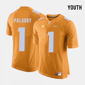 #1 For Kids Michael Palardy UT Jersey College Football Orange 775636-262