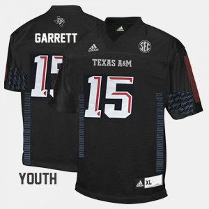 Youth Black College Football Myles Garrett Texas A&M Jersey #15 373401-767