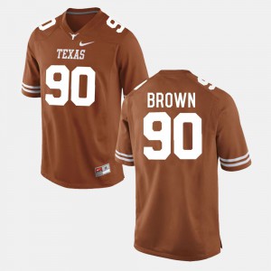 Malcom Brown Texas Jersey College Football Mens Burnt Orange #90 106947-732