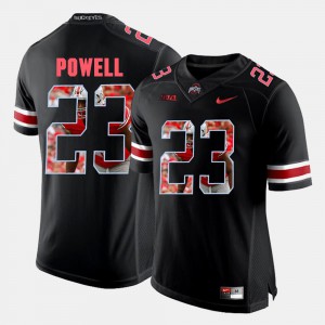 Tyvis Powell OSU Jersey Black Pictorial Fashion For Men's #23 751501-599