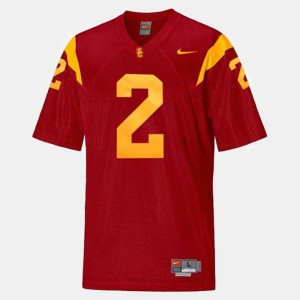 College Football Red Robert Woods USC Jersey #2 Youth 963445-885