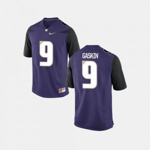 Myles Gaskin Washington Jersey Men's College Football Purple #9 105336-555