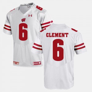 Corey Clement Wisconsin Jersey White Mens Alumni Football Game #6 241728-500