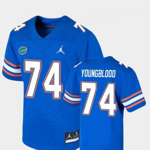 Royal Jack Youngblood Gators Jersey #74 For Kids College Football Game 761600-872