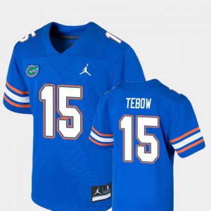 Game Youth College Football Tim Tebow Gators Jersey Royal #15 691561-568