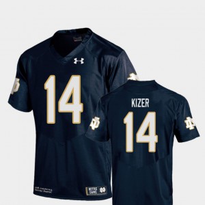 #14 Replica DeShone Kizer Notre Dame Jersey Kids College Football Navy 730436-387