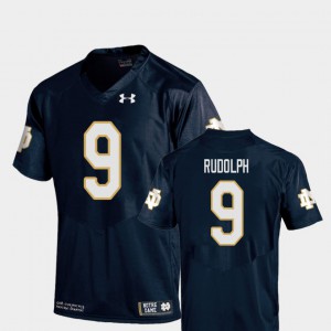 College Football Navy Kyle Rudolph Notre Dame Jersey Kids Replica #9 354105-424