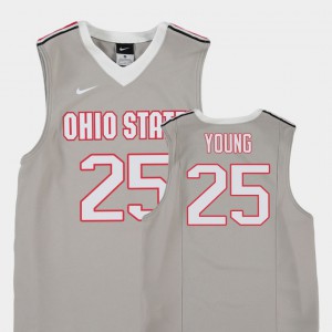 #25 Gray Kyle Young OSU Jersey College Basketball Kids Replica 207738-958