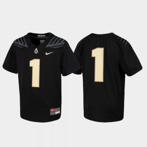 Youth(Kids) Football Purdue Jersey #1 Untouchable Black 564298-947
