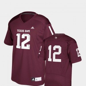 #12 Kids Texas A&M Jersey Replica Maroon College Football 897820-979